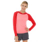 Ariel Roll Sleeve Sweatshirt-XS-Red