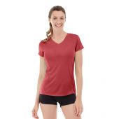 Gabrielle Micro Sleeve Top-XS-Red